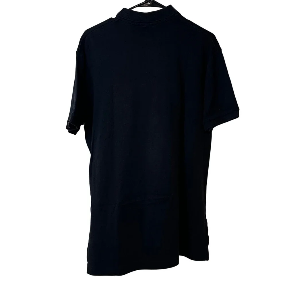 Polo Ralph Lauren Vintage Men's Polo Shirt Size M Black Office Business Casual